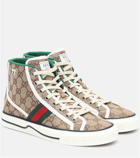 gucci basket femme solde|gucci high top sneakers beige.